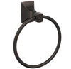 Amerock Highland Ridge Transitional 7-7/16 in (189 mm) Length Towel Ring BH36012