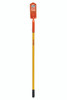 Seymour Midwest 4" Trenching/Cleanout Shovel, 48" Yellow Fiberglass Handle, 11 gauge steel, 35Â° angle 89124