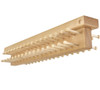 Rev-A-Shelf 16" & 20" Top Mount Wood Tie Butler CWTTR Series