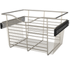 Rev-A-Shelf Wire Pull Baskets 18" Wide - 14" Deep - 3 Heights-3 Finishes