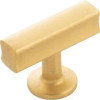 Hickory Hardware 1-15/16 INCH (49MM) WOODWARD CABINET T-KNOB