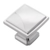 Hickory Hardware BRIDGES 1-1/4 INCH (32MM) SQUARE CABINET KNOB