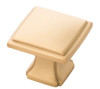 Hickory Hardware BRIDGES 1-1/4 INCH (32MM) SQUARE CABINET KNOB