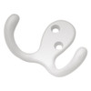 Hickory Hardware 5/8 INCH CENTER-TO-CENTER DOUBLE UTILITY COAT HOOK