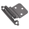 Hickory Hardware SURFACE SELF-CLOSING 3/8 IN. INSET HINGE (2-PACK)