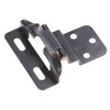 Hickory Hardware SEMI-CONCEALED 3/8 IN. OFFSET 1/4 IN. OVERLAY - Self Closing Cabinet Hinge