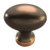 Hickory Hardware 1-1/4 INCH (32MM) WILLIAMSBURG OVAL CABINET KNOBS