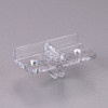 K-V Clear plastic front rest with divider for 180 Brackets