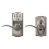 Schlage FE575 - Keypad Entry with Auto-Lock Camelot Housing and Accent Levers