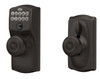 Schlage Lock Schlage FE595 - Keypad Entry with Flex-Lock Camelot Housing  Georgian Knob 