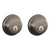 Schlage B62-Series Deadbolts Double Cylinder