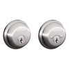 Schlage Lock Schlage B62-Series Deadbolts Double Cylinder 