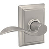 Schlage Accent Passage Levers with Addison Rosette
