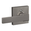 Schlage Northbrook Lever Non-turning Lock with Collins Trim
