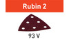 FESTOOL Sanding disc Rubin 2 STF V93/6 P220 RU2/50