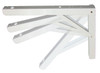  Knape & Vogt 206 Series Extra-Duty Folding L-Bracket 