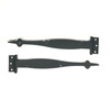 Acorn 9" Spear Cabinet Strap Hinge with 3/8" Offset, Pair AI4BQ