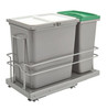  Rev-A-Shelf Wire Undersink Pullout Waste Container 5SBWC-815S-1 