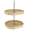  Rev-A-Shelf 20" and 22" 2 Shelf D-Shaped Lazy Susans 6272 Series 