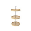  Rev-A-Shelf 18" and 20" Full Circle (3) Shelf Value Line Polymer Susan w/ Telescoping Post 31" to 38" 3073 Series 