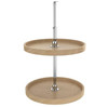  Rev-A-Shelf Wood 2-Shelf Full Circle Lazy Susan Set 18"-20"-22"-28"-32" 4WLS072-XX 