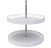  Rev-A-Shelf (2) Shelf RAS Polymer Full Circle Lazy Susans 6012 Series 