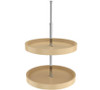  Rev-A-Shelf (2) Shelf RAS Polymer Full Circle Lazy Susans 6012 Series 