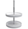  Rev-A-Shelf (2) Shelf RAS Polymer Full Circle Lazy Susans 6012 Series 
