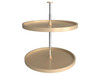  Rev-A-Shelf (2) Shelf Banded Wood Full Circle Lazy Susan LD-4BW-062 Series 