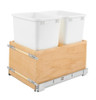  Rev-A-Shelf 35 Quart (2) Container 4VLWCSC Series Waste Container 4VLWCSC-1835DM-2 