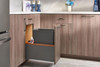 Rev-A-Shelf Rev-a-shelf Walnut Bottom Mount LEGRABOX Waste Pullout w/Single Orion Gray 30 qt. Container and BLUMOTION Soft-Close for Full Access 12" Base 5LB-1230OGWN-113 