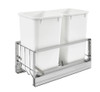 Rev-A-Shelf Rev-a-shelf Double 27 Qt. Pull-Out 3 Colors Waste Container 5349-1527DM 