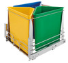 Rev-A-Shelf Rev-a-shelf Recycle Center Waste System w/Soft-Close 5BBSC-WMDM24-W-C or 5BBSC-WMDM24-W 
