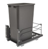 Rev-A-Shelf Rev-a-shelf Steel Bottom Mount Waste Container Single 50 Qt with Soft-Close 3 Colors to Choose From 53WC-1550SCDMM Series 