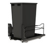 Rev-A-Shelf Rev-a-shelf Steel Bottom Mount Waste Container Single 50 Qt with Soft-Close 3 Colors to Choose From 53WC-1550SCDMM Series 
