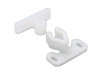 Sugatsune 35.4mm Polyacetal Knuckle Catch White K-CATCH/WHT-T