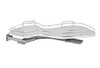 Rev-A-Shelf Rev-a-shelf Chrome Solid Bottom Single Shelf for Blind Corner Cabinet 3 Colors for 15"- 18" - 21" Opening 5371 Series 