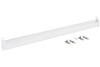 Rev-A-Shelf Rev-a-shelf 36" White or Almond Polymer Slim Series Tip-Out Sink Front Tray with 2 Pair Hinges and End Caps 6541-36-XX-52 