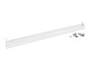 Rev-A-Shelf Rev-a-shelf 36" White or Almond Polymer Slim Series Tip-Out Sink Front Tray with Soft-Close Hinges and End Caps 6541-36SC Series 