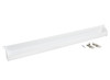 Rev-A-Shelf Rev-a-shelf 36 in. White or Almond Polymer Slim Series Tip Out Sink Front Tray with 2 Sets of Hinges and End Caps 6551-36-xx-52 Series 