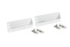 Rev-A-Shelf Rev-a-shelf 11" or 14" White or Almond Polymer White or Almond Polymer Tip Out Sink Front Trays and Hinges 6572 Series 