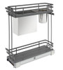 Rev-A-Shelf Rev-a-shelf Contemporary Flat Wire Base Cabinet Pullout w/ Knife Block and Utensil Bin 5322KB-BCSC Series 
