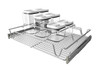 Rev-A-Shelf Rev-a-shelf Pantry System Container Organizer 5WCOR Series 