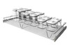 Rev-A-Shelf Rev-a-shelf Pantry System Container Organizer 5WCOR Series 