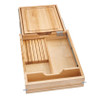 Rev-A-Shelf Rev-a-shelf Combination Knife Holder/Cutting Board Drawer 4KCB-419HFLSC-1 