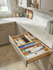 Rev-A-Shelf Rev-a-shelf Natural Maple Tiered Combination Drawer28-1/2" Minimum Opening w/ BLUMOTION Soft-Close for Full Access 30" Base 4WTCD-724HFLSC-1 