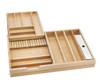 Rev-A-Shelf Rev-a-shelf Natural Maple Tiered Combination Drawer28-1/2" Minimum Opening w/ BLUMOTION Soft-Close for Full Access 30" Base 4WTCD-724HFLSC-1 
