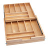 Rev-A-Shelf Rev-a-shelf Natural Maple Tiered Cutlery Drawer 22-1/2" Minimum Opeming w/ BLUMOTION Soft-Close for Frameless 24" Base 4WTCD-572HFLSC-1 