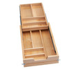 Rev-A-Shelf Rev-a-shelf Natural Maple Tiered Cutlery Drawer Minimum Opening 13-1/2" w/ BLUMOTION Soft-Close Slides for Full Access 15" Base 4WTCD-343HFLSC-1 