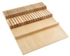 Rev-A-Shelf Rev-a-shelf Double Knife Block In Maple or Walnut 4WDKB Series 